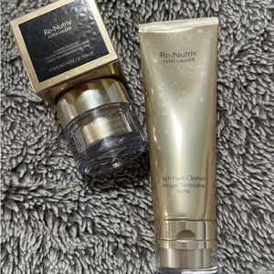 Estee Lauder Re-Nutriv Skincare Set - Gold and Silver
